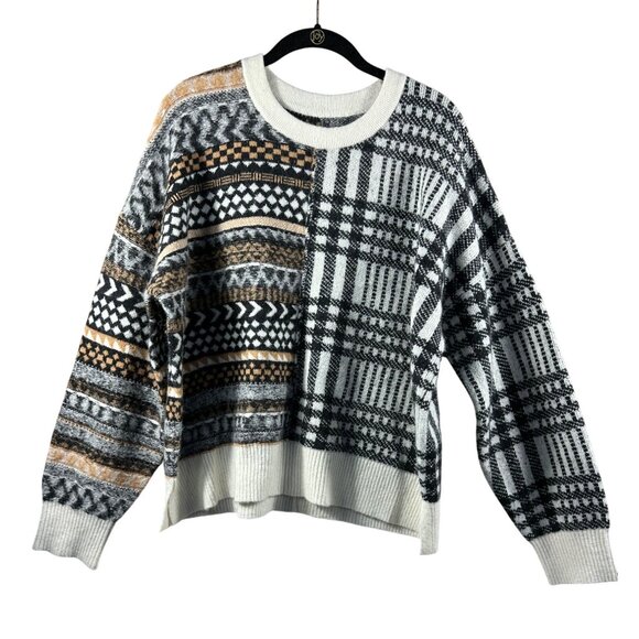 Revolve CINQ A SEPT Shania Knit Pullover Sweater Womens M Wool Alpaca MSRP $325 - Picture 3 of 10